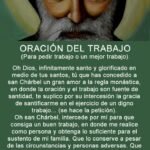 ¿Cuál es la oración a san charbel para obtener dinero y trabajo de manera urgente?