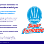 ¿Cuáles son las opciones de envío de dinero disponibles en la farmacia Guadalajara?