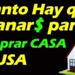 ¿Cuánto dinero necesito ganar para poder adquirir una vivienda en Estados Unidos?