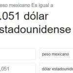 ¿Cuántos pesos mexicanos necesito para comprar un dólar?